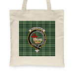 Canvas Tote Bags Royal Scottish MacDonald Clan Donald Lord Of The Isles Hunting Clan Badge Tartan Plaid Tote Bag - Scotstee Shop