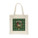 Canvas Tote Bags Royal Scottish MacDonald Clan Donald Lord Of The Isles Hunting Clan Badge Tartan Plaid Tote Bag - Scotstee Shop