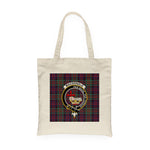 Canvas Tote Bags Royal Scottish MacDonald Clan MacDonald Clan Donald Clan Badge Tartan Plaid Tote Bag - Scotstee Shop
