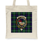 Canvas Tote Bags Royal Scottish MacDonald Clan MacDonald Clan Donald Of The Isles Hunting Modern Clan Badge Tartan Plaid Tote Bag - Scotstee Shop