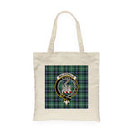 Canvas Tote Bags Royal Scottish MacDonald Clan Ranald Of The Isles Hunting Ancient Clan Badge Tartan Plaid Tote Bag - Scotstee Shop
