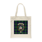 Canvas Tote Bags Royal Scottish MacDonald Clan Ranald Of The Isles Hunting Modern Clan Badge Tartan Plaid Tote Bag - Scotstee Shop