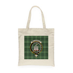 Canvas Tote Bags Royal Scottish MacDonald Lord Clan Ranald Of The Isles Hunting Clan Badge Tartan Plaid Tote Bag - Scotstee Shop