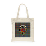 Canvas Tote Bags Royal Scottish MacDuff Hunting Ancient Clan Badge Tartan Plaid Tote Bag - Scotstee Shop