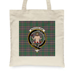 Canvas Tote Bags Royal Scottish MacFarlane Hunting Ancient Clan Badge Tartan Plaid Tote Bag - Scotstee Shop