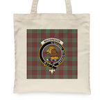 Canvas Tote Bags Royal Scottish MacGregor Hunting Ancient Clan Badge Tartan Plaid Tote Bag - Scotstee Shop