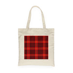 Canvas Tote Bags Royal Scottish MacIan Clan Badge Tartan Plaid Tote Bag - Scotstee Shop