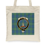 Canvas Tote Bags Royal Scottish MacIntyre Hunting Ancient Clan Badge Tartan Plaid Tote Bag - Scotstee Shop