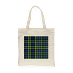 Canvas Tote Bags Royal Scottish MacKellar Clan Badge Tartan Plaid Tote Bag - Scotstee Shop