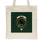 Canvas Tote Bags Royal Scottish MacKie Clan Badge Tartan Plaid Tote Bag - Scotstee Shop