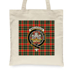 Canvas Tote Bags Royal Scottish MacLachlan Hunting Modern Clan Badge Tartan Plaid Tote Bag - Scotstee Shop
