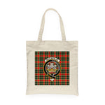 Canvas Tote Bags Royal Scottish MacLachlan Hunting Modern Clan Badge Tartan Plaid Tote Bag - Scotstee Shop