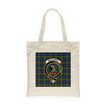 Canvas Tote Bags Royal Scottish MacLaren Clan Badge Tartan Plaid Tote Bag - Scotstee Shop