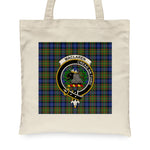 Canvas Tote Bags Royal Scottish MacLaren Clan Badge Tartan Plaid Tote Bag - Scotstee Shop