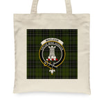 Canvas Tote Bags Royal Scottish MacLean Hunting Clan Badge Tartan Plaid Tote Bag - Scotstee Shop