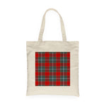 Canvas Tote Bags Royal Scottish MacLeay Clan Badge Tartan Plaid Tote Bag - Scotstee Shop