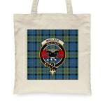 Canvas Tote Bags Royal Scottish MacLeod Of Harris Ancient Clan Badge Tartan Plaid Tote Bag - Scotstee Shop
