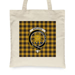 Canvas Tote Bags Royal Scottish MacLeod Of Lewis Ancient Clan Badge Tartan Plaid Tote Bag - Scotstee Shop