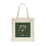 Canvas Tote Bags Royal Scottish MacMillan Hunting Ancient Clan Badge Tartan Plaid Tote Bag - Scotstee Shop