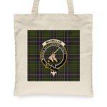 Canvas Tote Bags Royal Scottish MacMillan Hunting Modern Clan Badge Tartan Plaid Tote Bag - Scotstee Shop