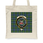 Canvas Tote Bags Royal Scottish MacNeil Of Barra Ancient Clan Badge Tartan Plaid Tote Bag - Scotstee Shop