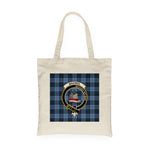 Canvas Tote Bags Royal Scottish MacNeil Of Barra Clan Badge Tartan Plaid Tote Bag - Scotstee Shop