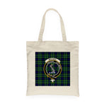 Canvas Tote Bags Royal Scottish MacNeil of Colonsay Hunting Clan Badge Tartan Plaid Tote Bag - Scotstee Shop