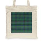 Canvas Tote Bags Royal Scottish MacNeill Of Colonsay Clan Badge Tartan Plaid Tote Bag - Scotstee Shop