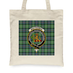 Canvas Tote Bags Royal Scottish MacThomas Ancient Clan Badge Tartan Plaid Tote Bag - Scotstee Shop
