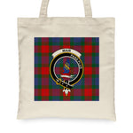 Canvas Tote Bags Royal Scottish Mar Clan Badge Tartan Plaid Tote Bag - Scotstee Shop