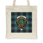 Canvas Tote Bags Royal Scottish Maule Ancient Clan Badge Tartan Plaid Tote Bag - Scotstee Shop