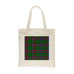 Canvas Tote Bags Royal Scottish McGeachie Clan Badge Tartan Plaid Tote Bag - Scotstee Shop