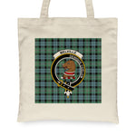 Canvas Tote Bags Royal Scottish Melville Ancient Clan Badge Tartan Plaid Tote Bag - Scotstee Shop