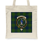 Canvas Tote Bags Royal Scottish Montgomery Hunting Clan Badge Tartan Plaid Tote Bag - Scotstee Shop