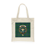 Canvas Tote Bags Royal Scottish Murray Athole Of Athole Ancient Clan Badge Tartan Plaid Tote Bag - Scotstee Shop