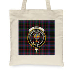 Canvas Tote Bags Royal Scottish Nairn Clan Badge Tartan Plaid Tote Bag - Scotstee Shop