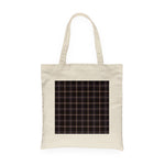 Canvas Tote Bags Royal Scottish Navy Dress Grey Clan Badge Tartan Plaid Tote Bag - Scotstee Shop