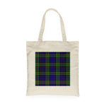 Canvas Tote Bags Royal Scottish Newman Clan Badge Tartan Plaid Tote Bag - Scotstee Shop