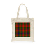 Canvas Tote Bags Royal Scottish Nithsdale Clan Badge Tartan Plaid Tote Bag - Scotstee Shop