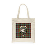 Canvas Tote Bags Royal Scottish Norvel Clan Badge Tartan Plaid Tote Bag - Scotstee Shop