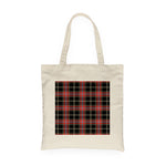 Canvas Tote Bags Royal Scottish Norwegian Night Clan Badge Tartan Plaid Tote Bag - Scotstee Shop