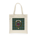Canvas Tote Bags Royal Scottish Ogilvie Hunting Ancient Clan Badge Tartan Plaid Tote Bag - Scotstee Shop