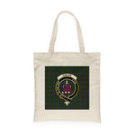 Canvas Tote Bags Royal Scottish Ogilvie Hunting Clan Badge Tartan Plaid Tote Bag - Scotstee Shop