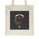 Canvas Tote Bags Royal Scottish Ogilvie Hunting Modern Clan Badge Tartan Plaid Tote Bag - Scotstee Shop