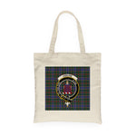 Canvas Tote Bags Royal Scottish Ogilvie Hunting Modern Clan Badge Tartan Plaid Tote Bag - Scotstee Shop
