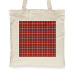 Canvas Tote Bags Royal Scottish Pennington Clan Badge Tartan Plaid Tote Bag - Scotstee Shop