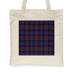 Canvas Tote Bags Royal Scottish Pride Of Scotland Clan Badge Tartan Plaid Tote Bag - Scotstee Shop