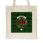 Canvas Tote Bags Royal Scottish Primrose Clan Badge Tartan Plaid Tote Bag - Scotstee Shop