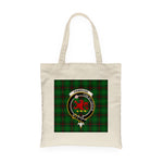 Canvas Tote Bags Royal Scottish Primrose Clan Badge Tartan Plaid Tote Bag - Scotstee Shop