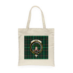 Canvas Tote Bags Royal Scottish Ross Hunting Modern Clan Badge Tartan Plaid Tote Bag Clan Ross Tote Bags - Scotstee Shop